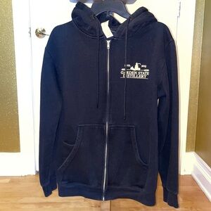 Garden State Distillery Full Zip Black Hoodie